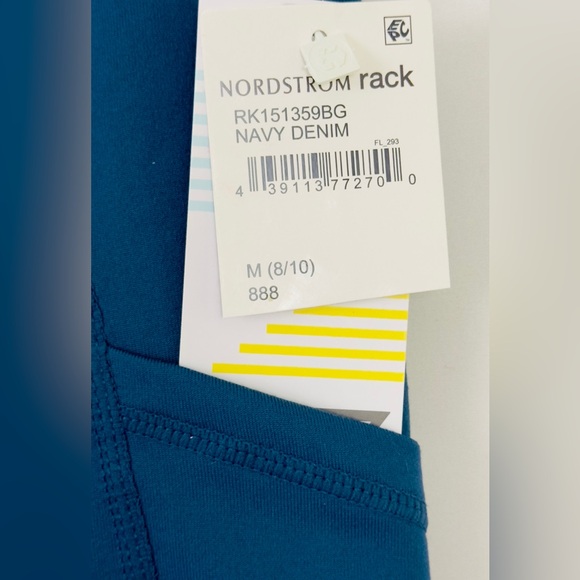 Z by Zella - Girls Navy(Denim) High Waist Biker Shirts, Side Pockets M(8… - Picture 2 of 6